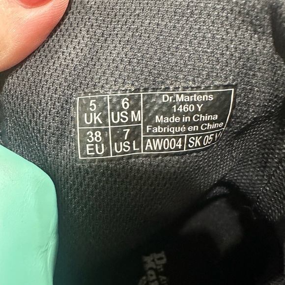 Dr. Martens Boots 8 Hole Sea Foam Green - Picture 11 of 12